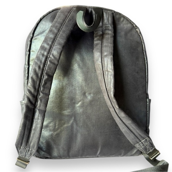 Kipling Gilded Metallic Green Tina Backpack - Picture 3 of 13